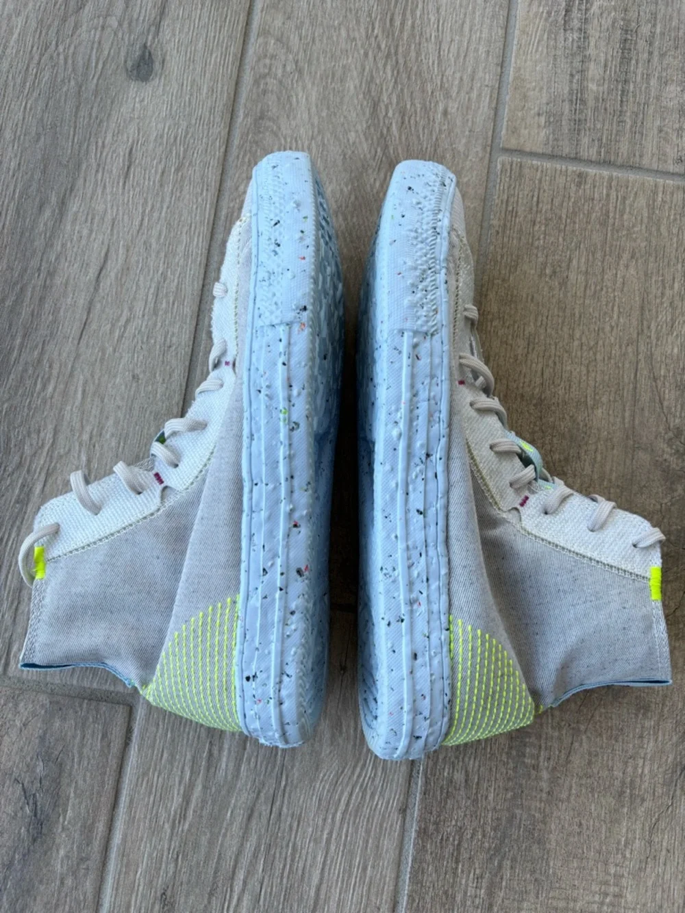 Converse Chuck Taylor All Star Crater White High Space Shoe Men 8M/Women 10